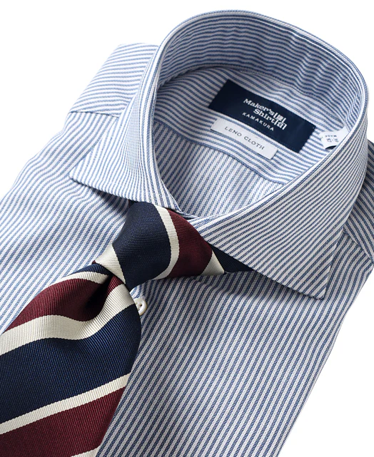 TOKYO SLIM FIT -  Italian Spread Leno - Image 5